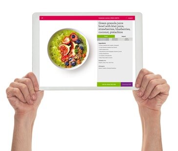 Vegetarian Express launch online Seedbank recipe service