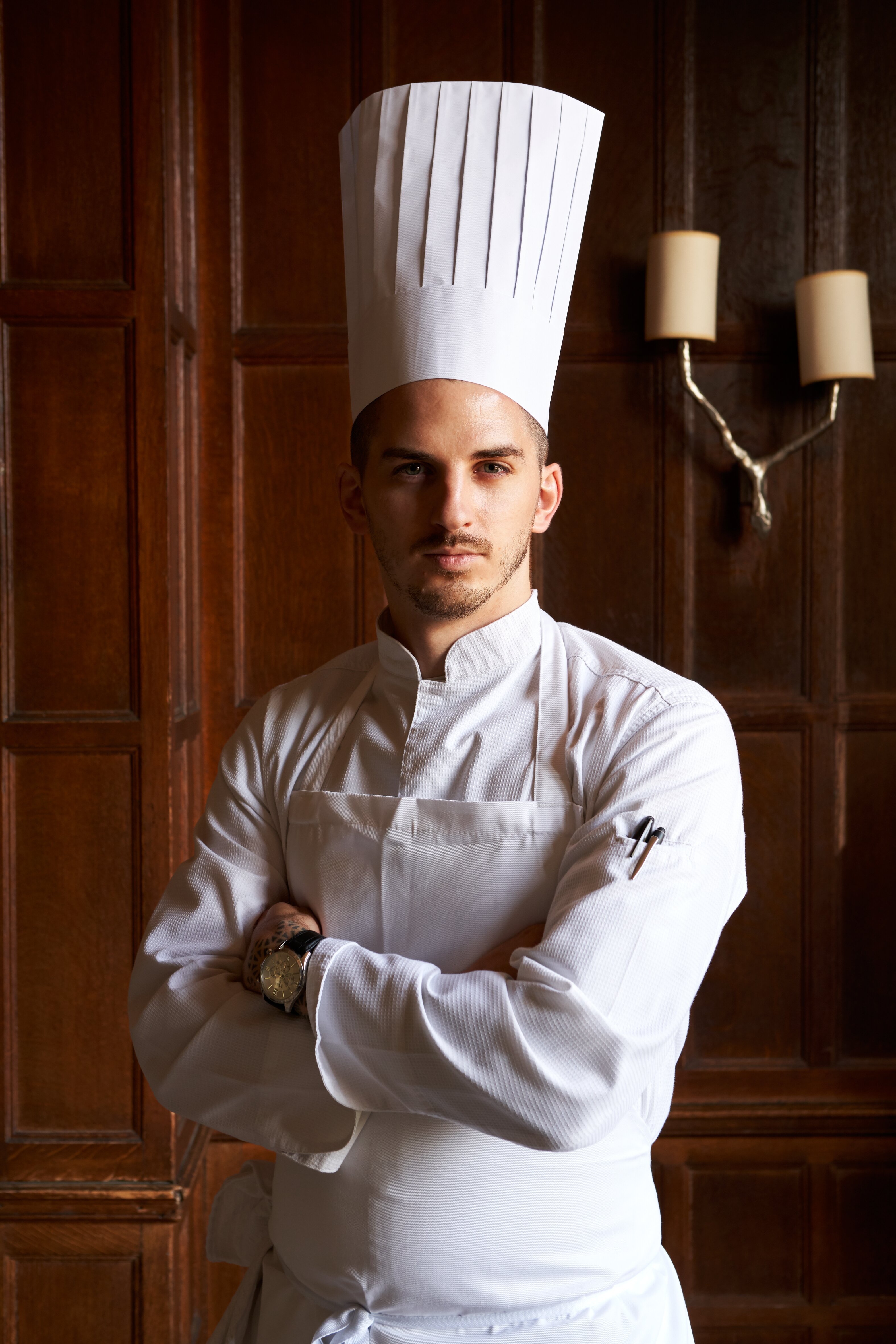 Gravetye Manor head chef wins UK final of Taittinger culinary prize