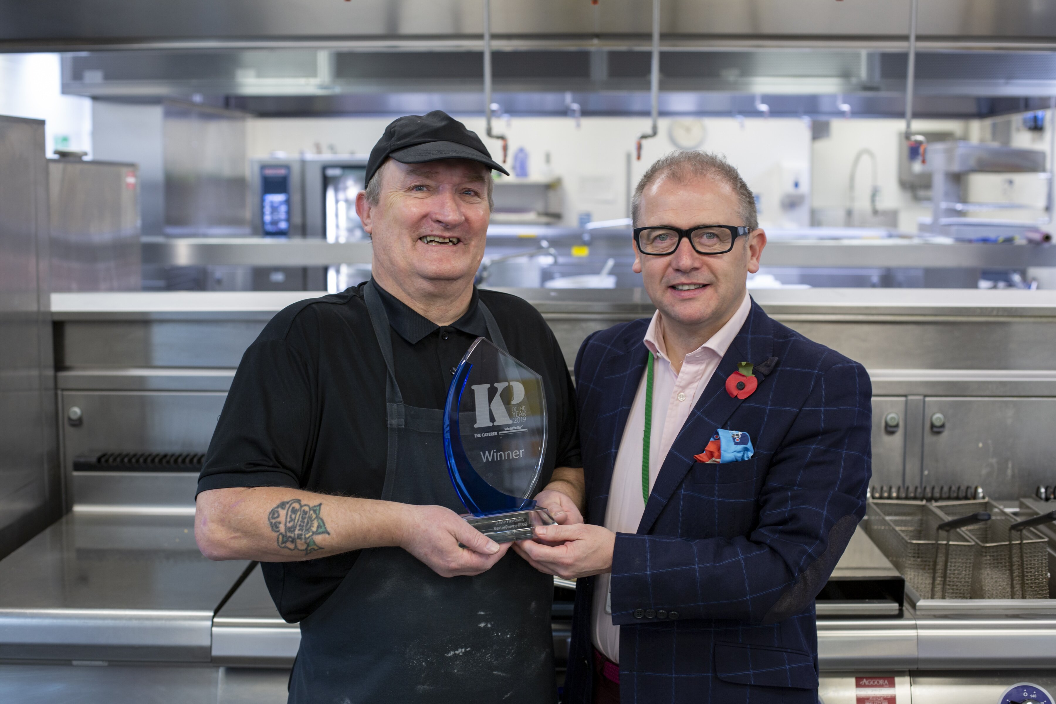 BaxterStorey's Davie Fleetham named 2019 KP of the Year