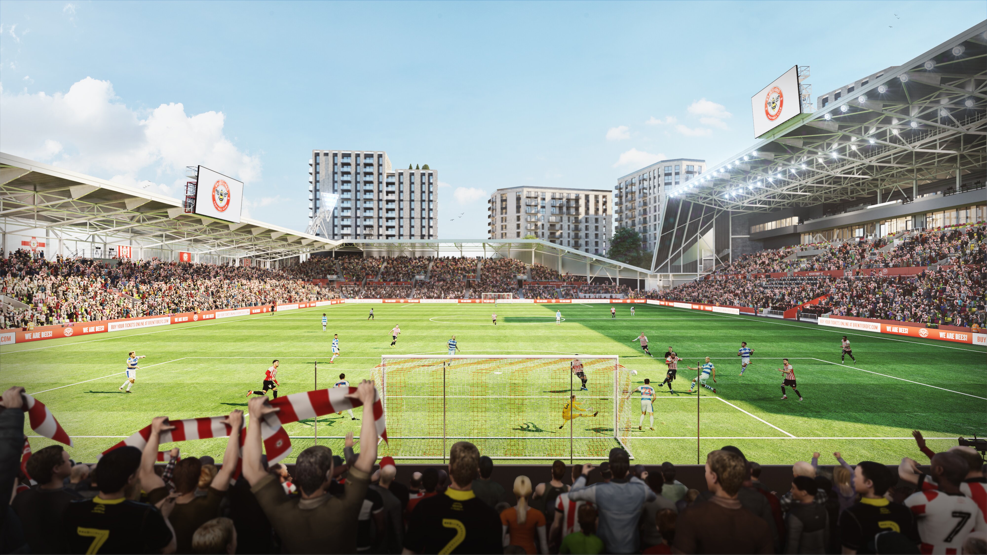 Five-year contract win for Levy at new Brentford FC stadium