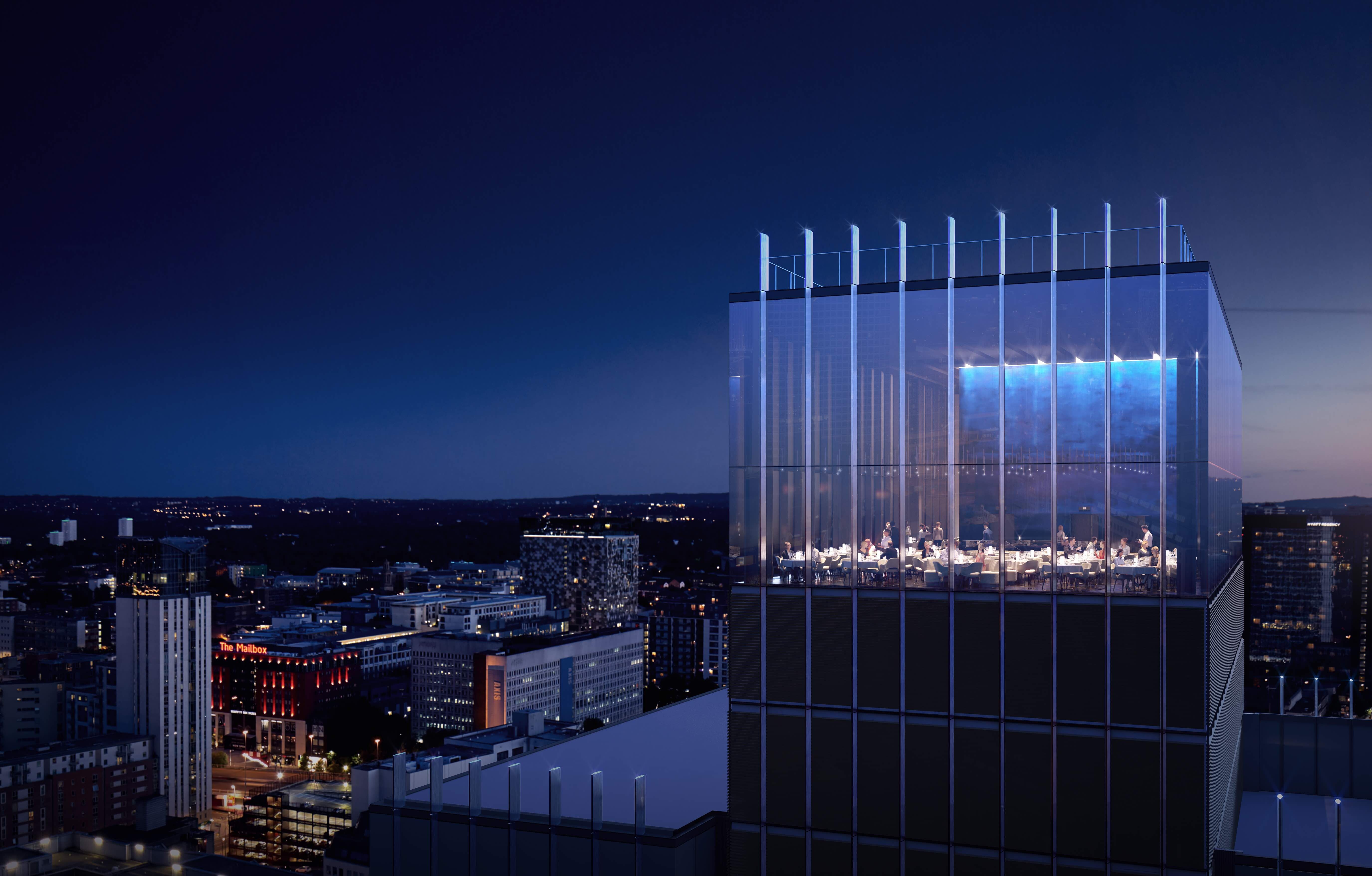 D&D London to open restaurant at top of Birmingham's tallest office building