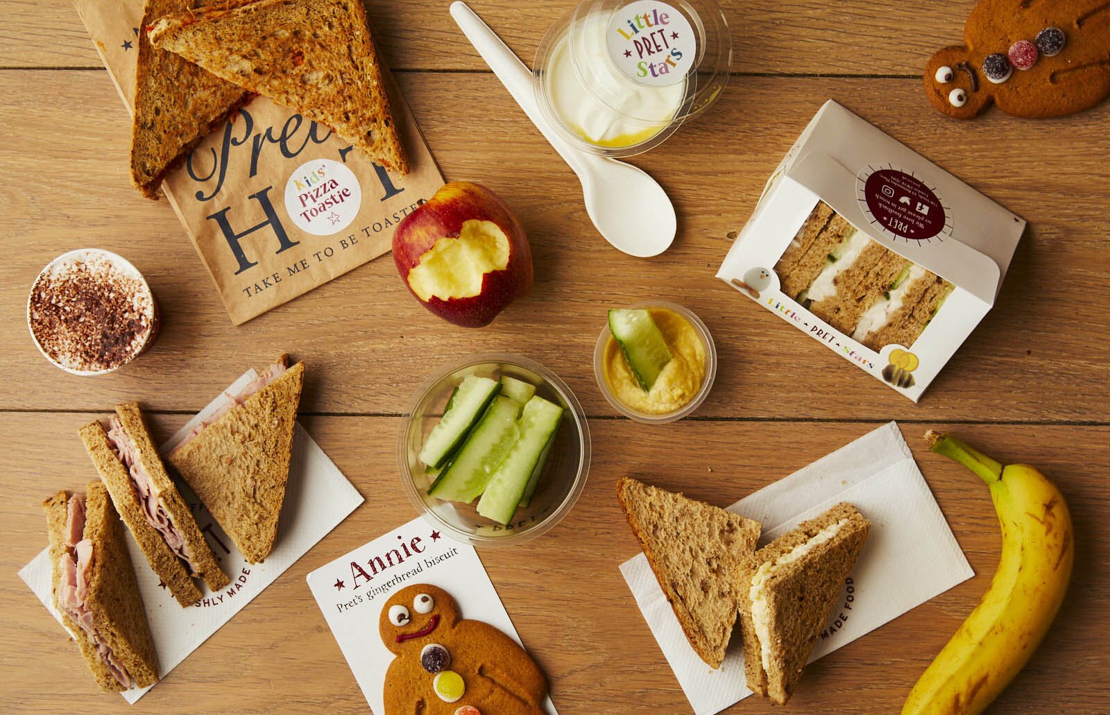 Pret A Manger launches first children's menu