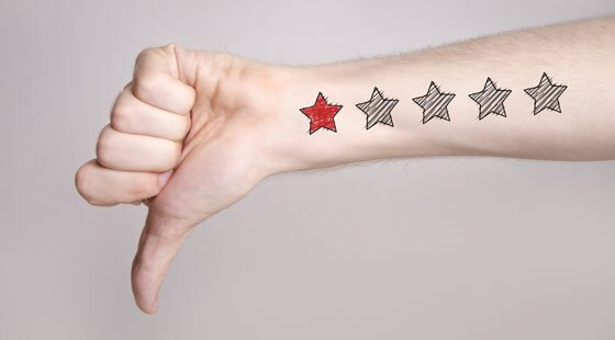 Wake-up call: how to deal with threats of bad reviews