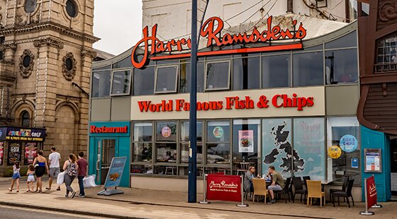 Deep Blue fish and chips brand take over Harry Ramsden estate