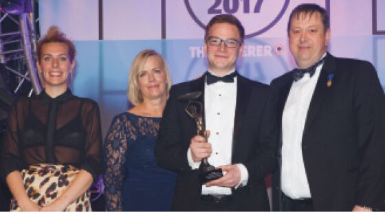 Hotel Cateys 2017: Hotel Chef of the Year (more than 250 covers) winner, Chris King, the Langham, London