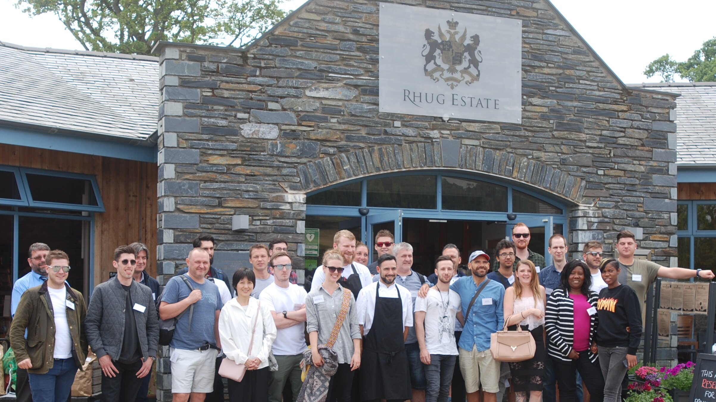 Top chefs and restaurants teams visit the Rhug Estate