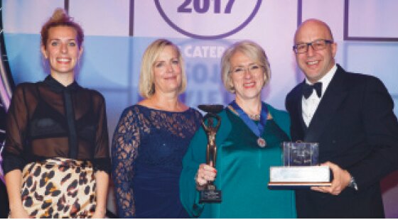 Hotel Cateys 2017: Hotelier of the Year winner, Sue Williams, Whatley Manor