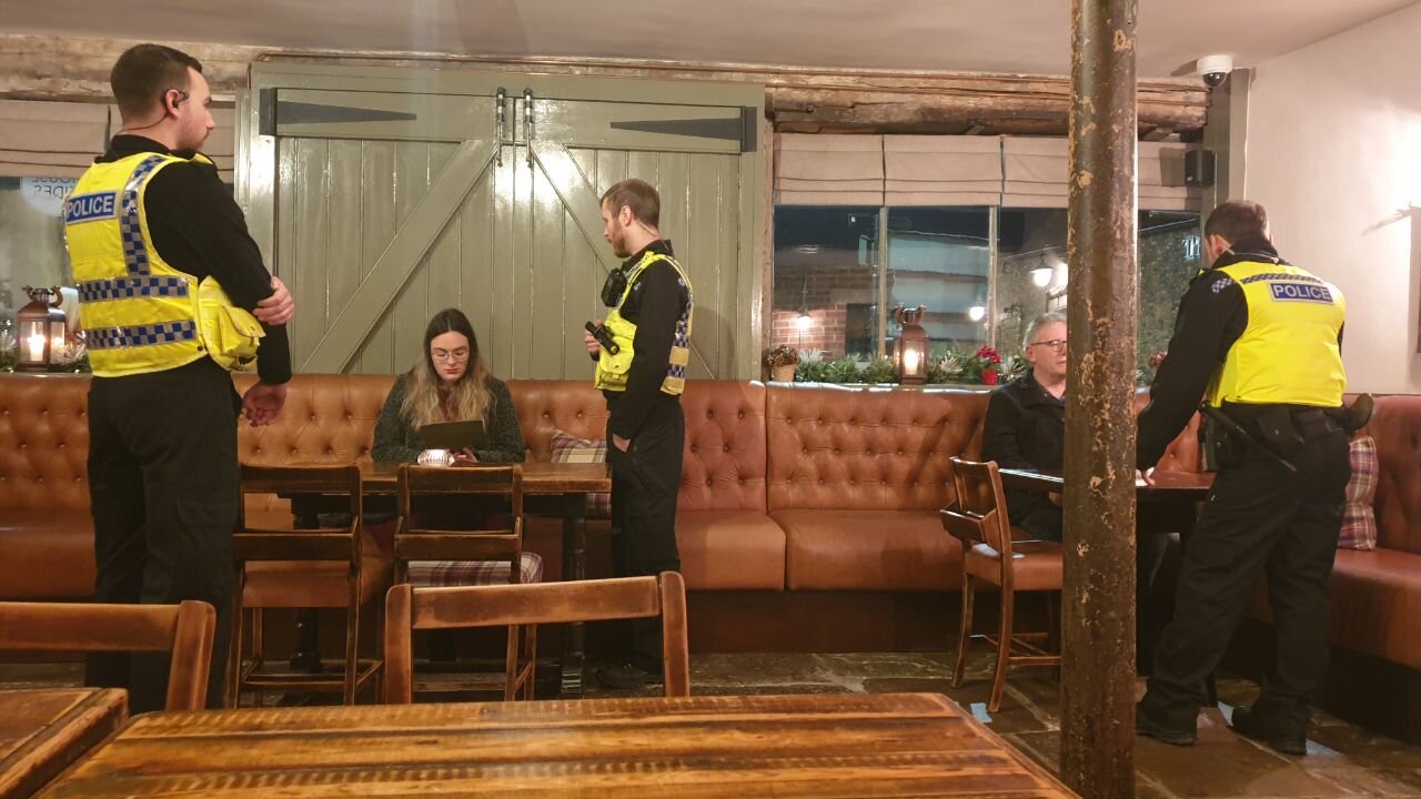 Animal rebellion protestors occupy restaurants in London and Newcastle