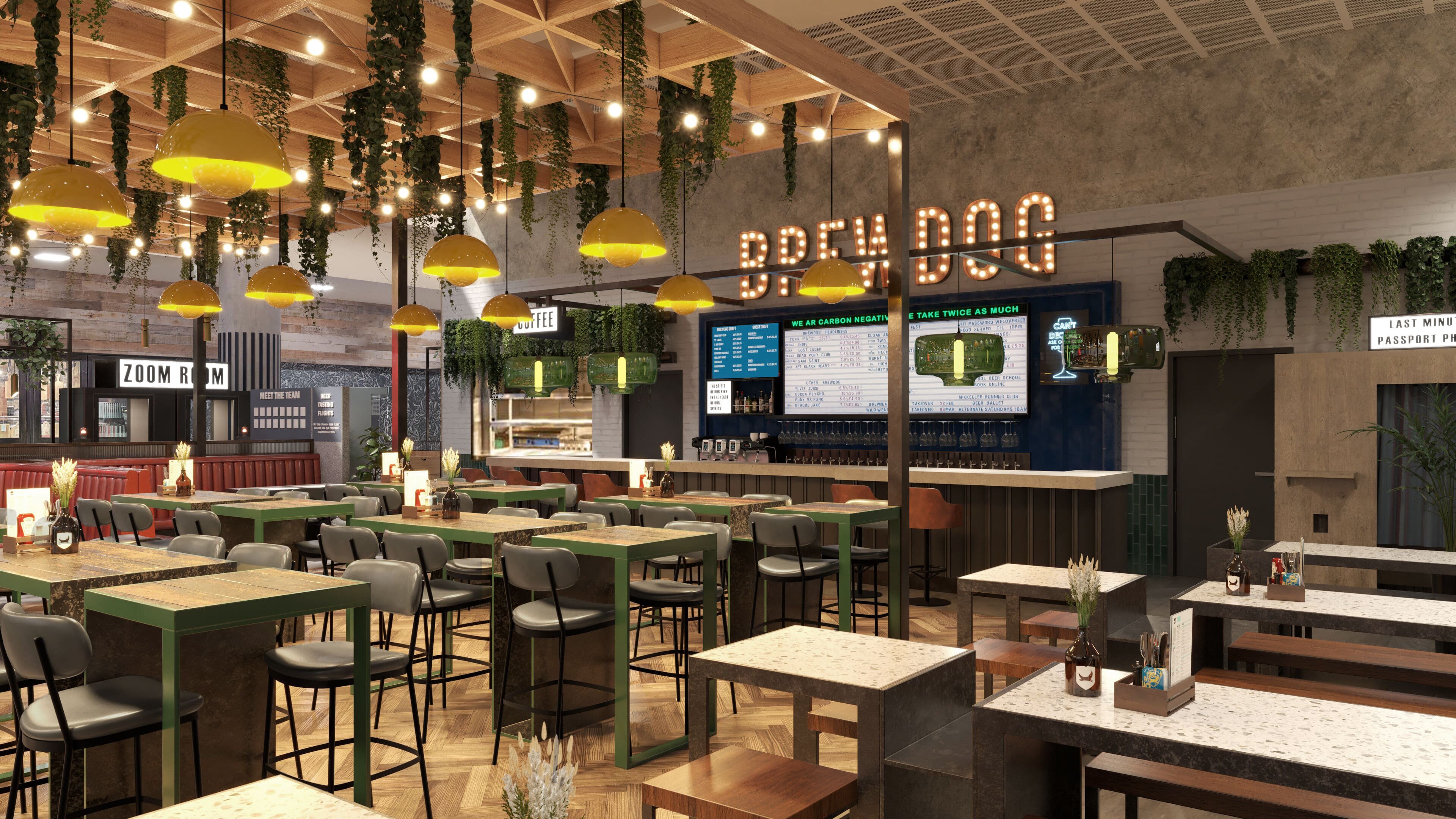 BrewDog partners with SSP to land airport bar at Gatwick