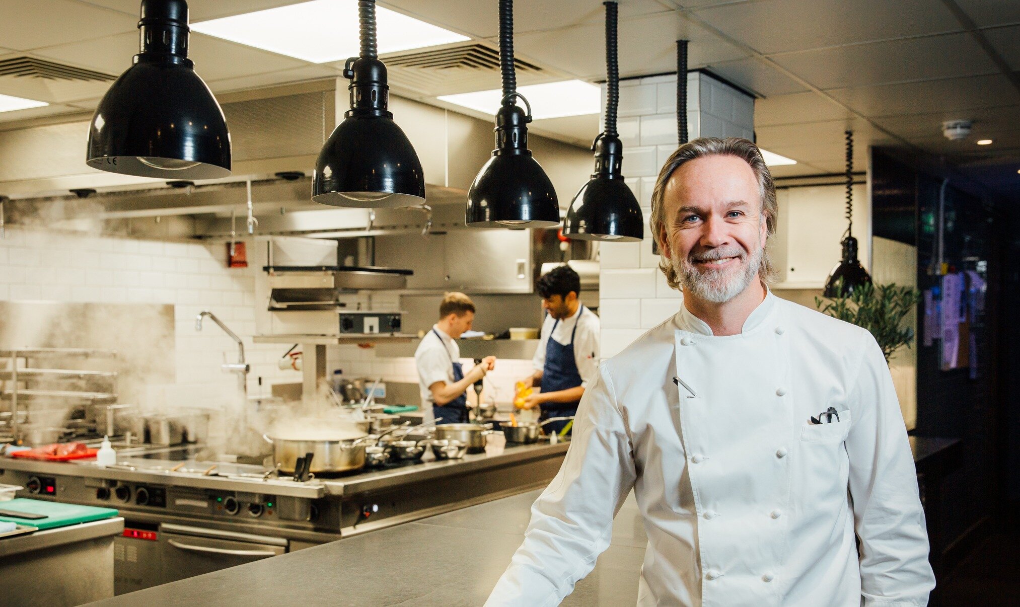 Marcus Wareing's survey finds guests have appetite for dining out with precautions, but not face masks