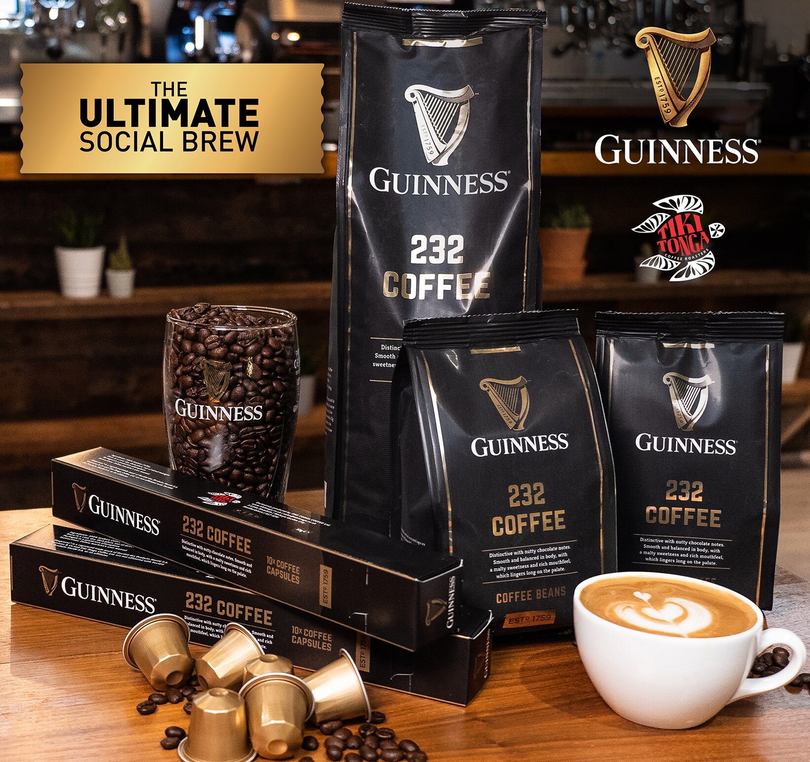 New products: Guinness 232 Coffee, Unknown Pleasures cocktails in a can, Winterhalter’s plastic cup washer and more