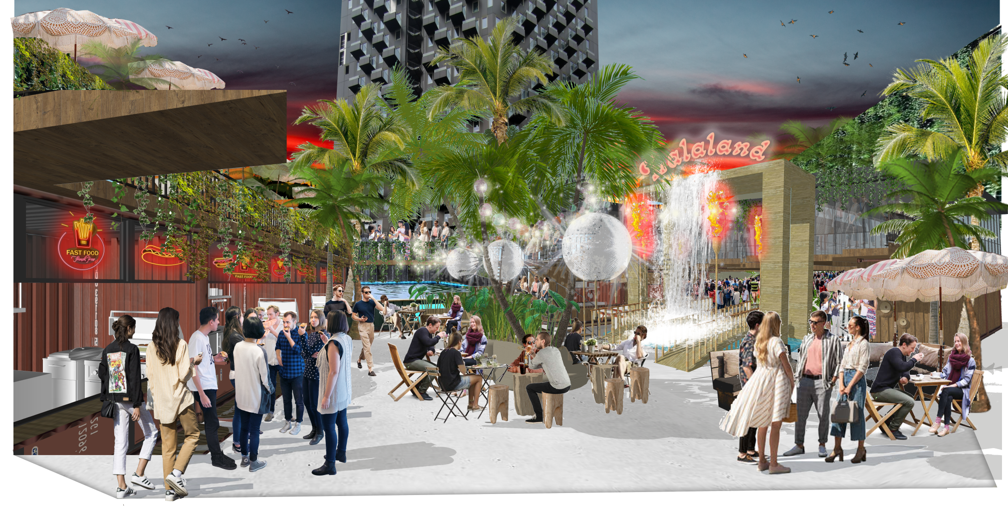 Robert Newmark to launch new street food market Lalaland at ex-Dinerama site