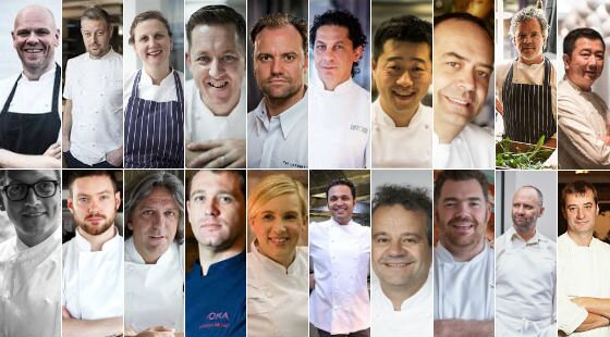 Who's Cooking Dinner? 2018 line-up boasts 20 chefs and 15 Michelin stars