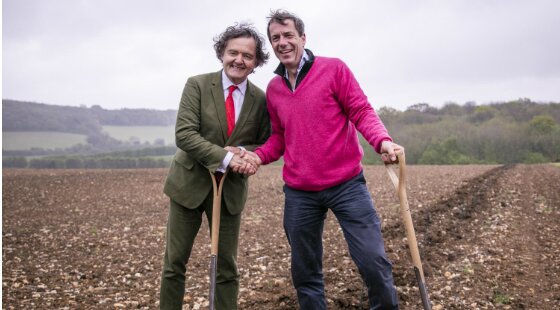 Champagne Taittinger plants first vines in Domaine Evremond vineyard