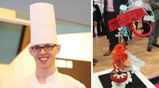 Jamie Houghton wins UK Pastry Open 2017