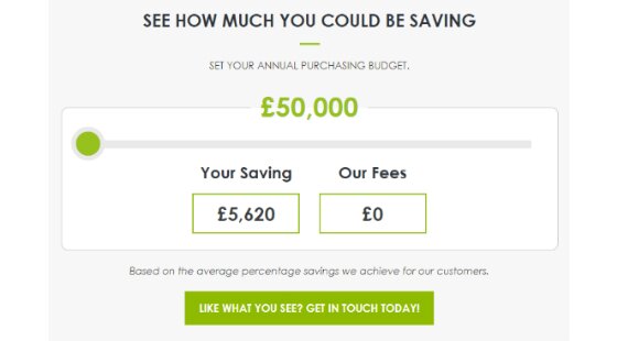 Lynx Purchasing launches online savings calculator