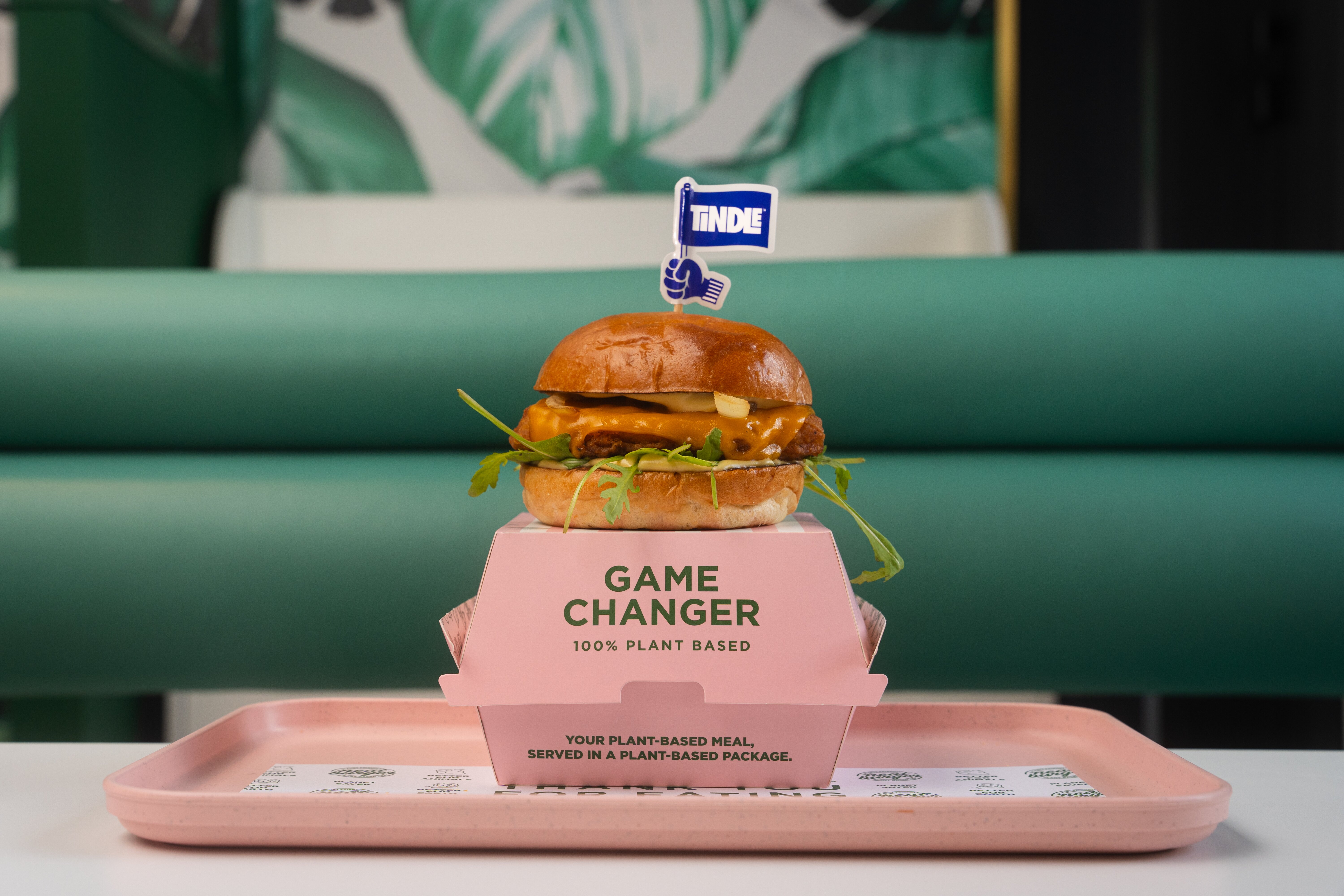 Plant-based brand TiNDLE secures new partnership with Neat Burger 