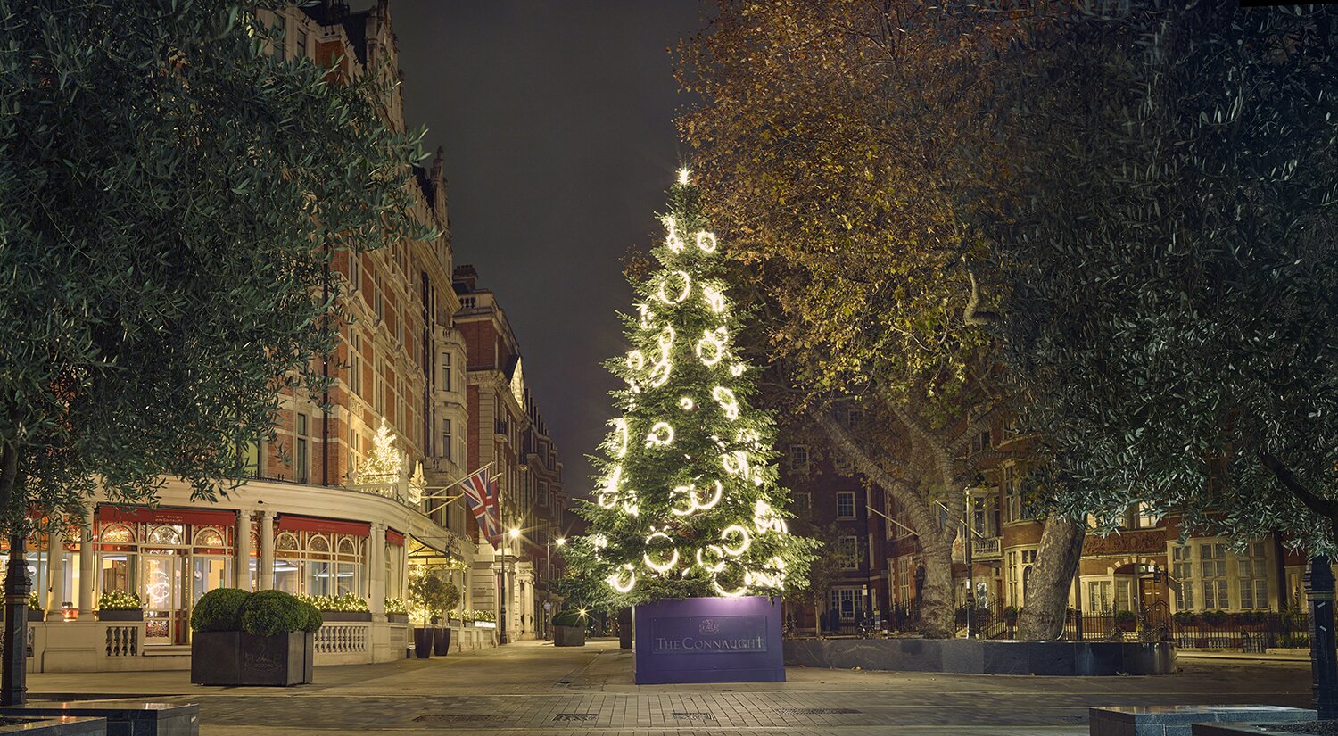 In pictures: Christmas trees of London’s hotels and restaurants