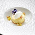 Recipe: Lemon cr&eacute;me, citrus sabl&eacute; with yogurt sorbet