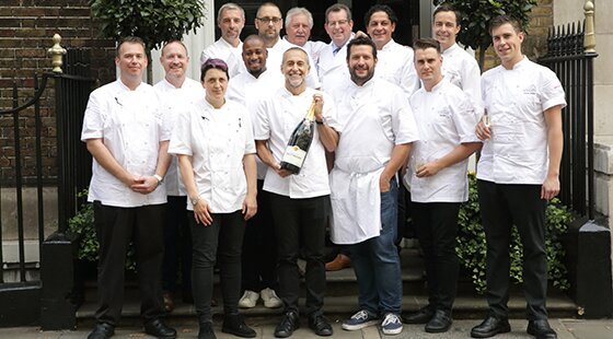 Chefs go head to head in Taittinger Prix Culinaire UK final