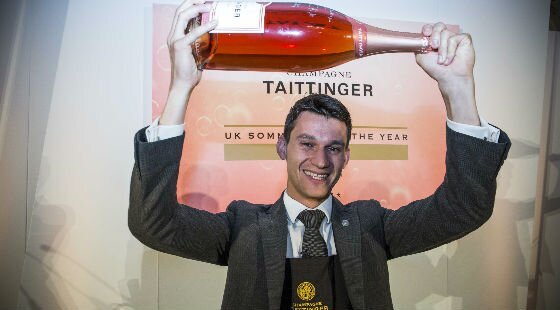 Alex Freguin crowned Taittinger UK Sommelier of the Year 2018