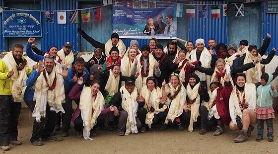 Springboard banks over £100,000 from Nepal trek