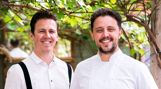 Barrie brothers reveal guest chef additions to Y Marram's summer line-up