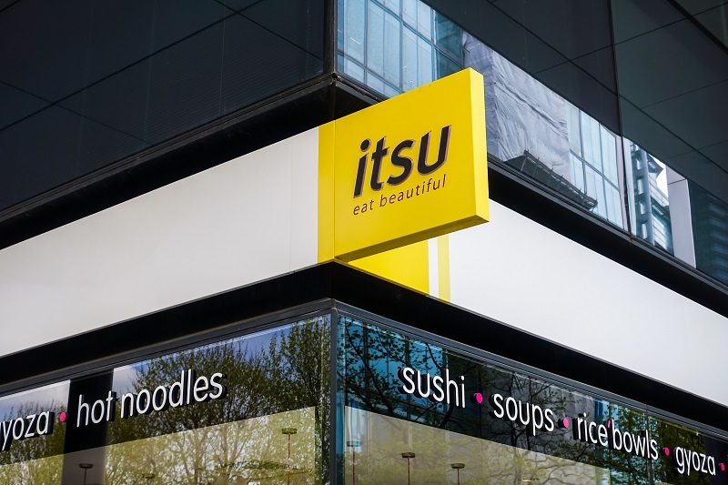 Itsu aiming to double in size with 80 new restaurants