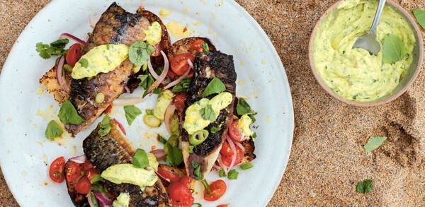 Paul Ainsworth’s beach barbecue mackerel bruschetta