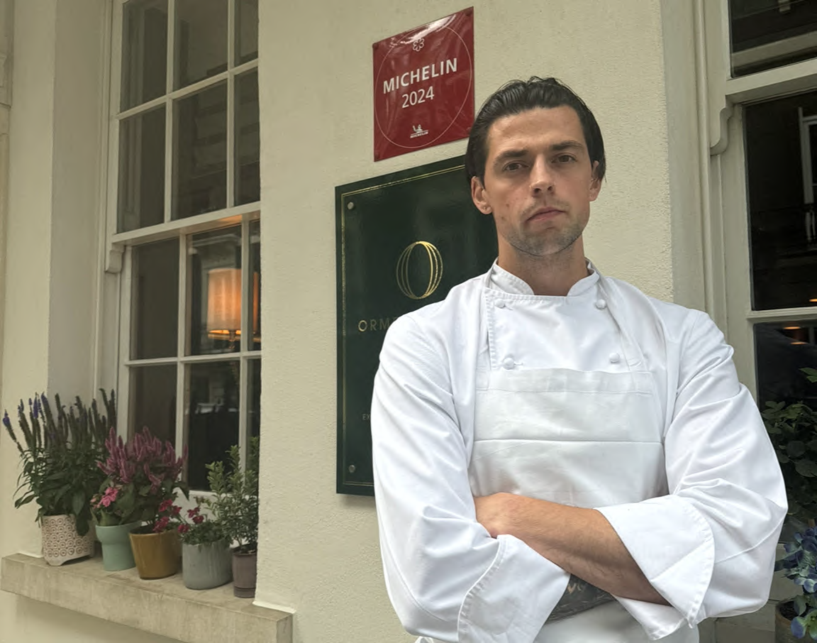 Kyle Lynch promoted to head chef at Ormer Mayfair
