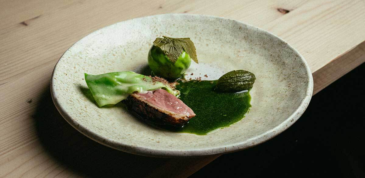 Fallachan-Dry-aged-duck-with-ramson-blackcurrant-leaves-and-hispi-cabbage.jpg