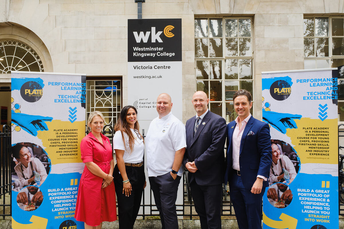 Vacherin partners with Westminster Kingsway College to launch chef training scheme