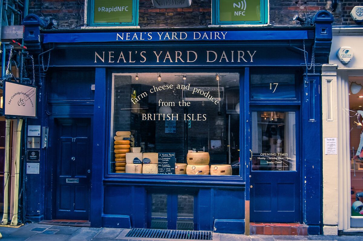 Man arrested after £300k of cheese stolen from Neal's Yard