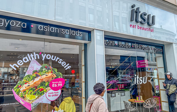 Itsu posts &pound;6.7m loss despite rise in turnover