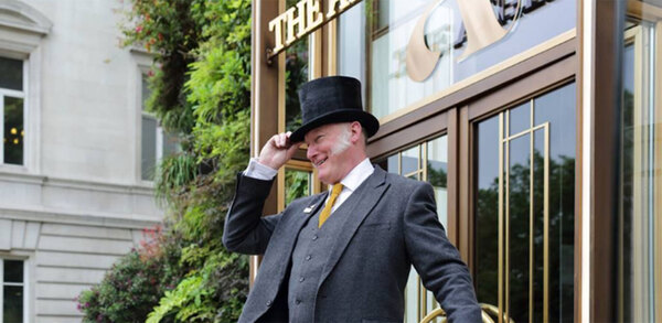 Long-serving Athenaeum doorman Jim Burns dies aged 65