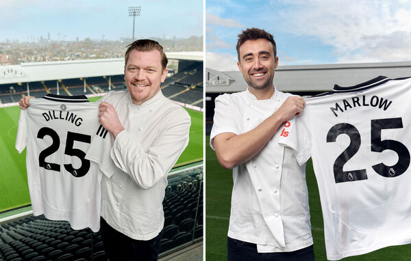 Chefs Alex Dilling and Oli Marlow join Fulham FC line-up