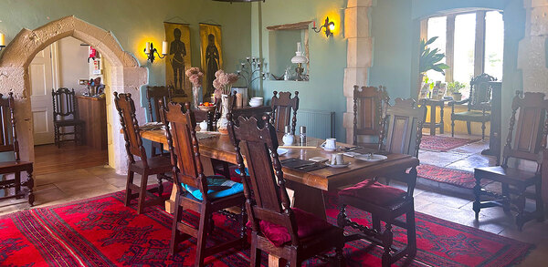 ‘The medieval dining room has so much rizz’: how one B&amp;B went viral worldwide