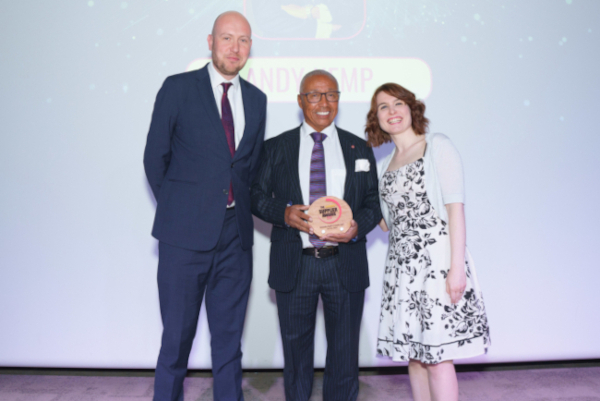 Andy Kemp, Bidfood, Supplier Awards 3