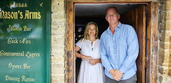 Sam and Georgie Pearman confirm opening date for the Cotswolds&rsquo; Wild Duck Inn