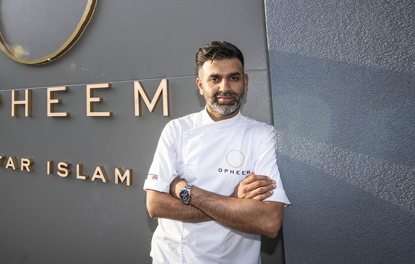 Two Michelin star chef Aktar Islam to create menu for Cateys 2025