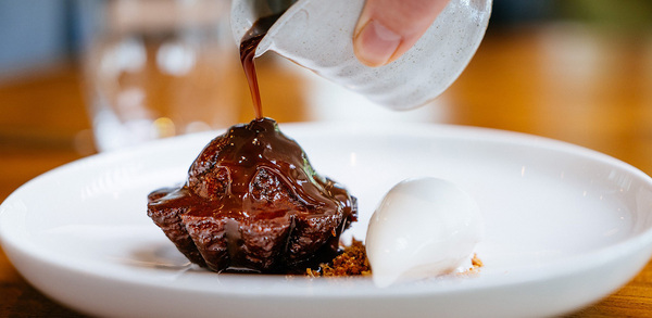 Food is measured in metres rather than miles at Doug Crampton’s Eight at Gazegill