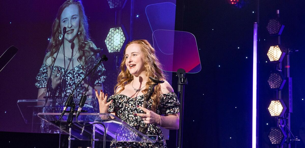 Amber Francis was recognised for her passion for food education by receiving the Extra Mile Award