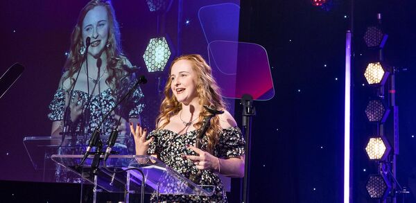 Amber Francis was recognised for her passion for food education by receiving the Extra Mile Award