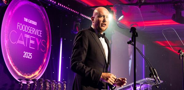 The Caterer’s editor James Stagg introduced the awards