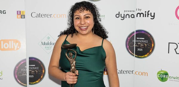 Sandra Juan Delgado of Chartwells Universities won the Rising Star Award