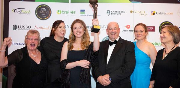 The Headland won Sustainable Hotel of the Year