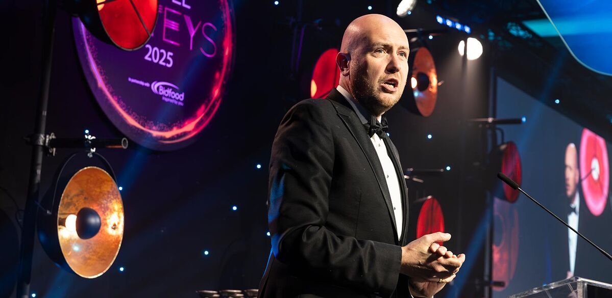 The Caterer’s editor James Stagg introduced the awards