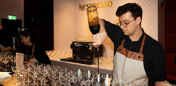 The evening closed with espresso Martinis, courtesy of Nespresso 