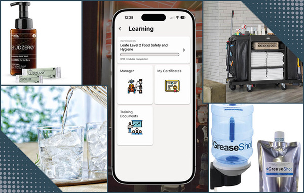 Best new products for hospitality hygiene: Ergonomic housekeeping carts to gamified food safety training