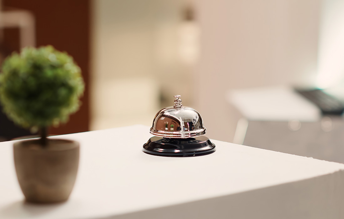 hotel bell shutterstock 2404623783